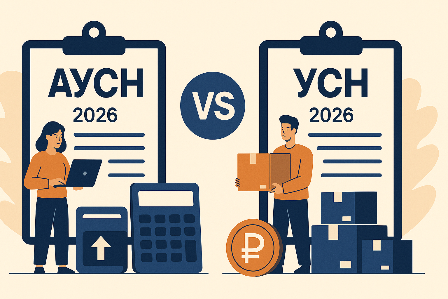 АУСН или УСН в 2026 для селлеров: что выбрать в декабре 2025